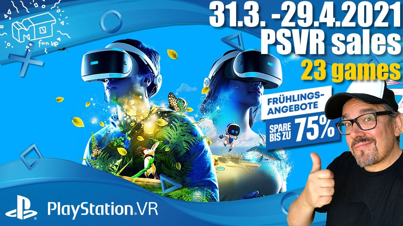 mo fun VR - Playstation VR Sales / 31.3.2021 - 29.4.2021 / 23 shortreviews / deutsch