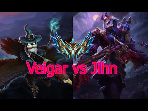 Full Match VOD: Challenger Veigar (APC Bot) vs 1100LP Jhin