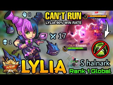 Lylia 90% Win Rate Totally Dominate the Game - Top 1 Global Lylia S halnark - Mobile Legends
