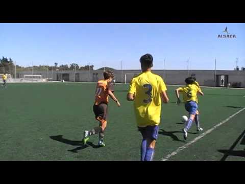 ALSACA2016 Balón de Cádiz CF "B" - ADJ Domingo Savio 1er Tiempo Jornada 28 Temporada 2015-16