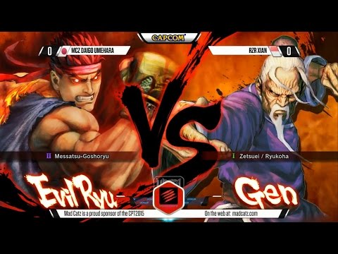 USFIV: MCZ Daigo Umehara vs RZR Xian - SEAM 2015 Top 8 - CPT 2015