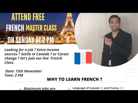 French Class | Free French Master Class