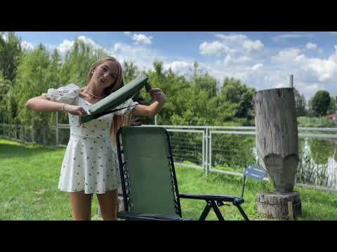 Кресло-шезлонг Zero Gravity | Зеленый | до 150 кг | 178 х 64 х 110 см | с подголовником | LEOBRO LB-ZGC-G2-PST | для дома, дачи и - фото 1 - id-p2682426933