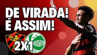 SPORT VENCE O JUVENTUDE DE VIRADA E COLA NO G6 DA SÉRIE B!