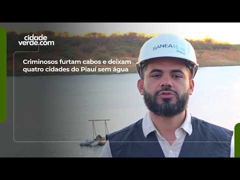 Criminosos furtam cabos e deixam quatro cidades do Piauí sem água