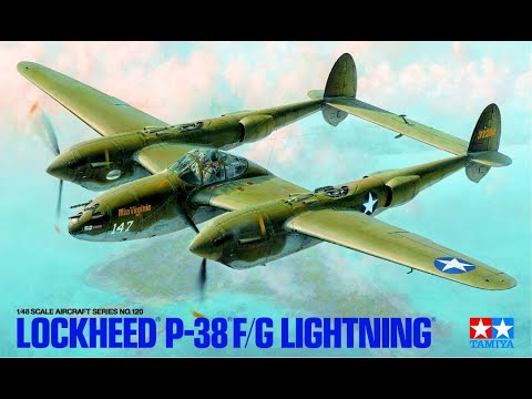Squadron ScaleWorkshop No.172 - Tamiya 1/48 scale P-38F/G Lightning Unboxing and First Impressions