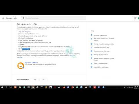 Earnings At Risk - You Need To Fix Some ads txt File Issues For Blogger WebSite