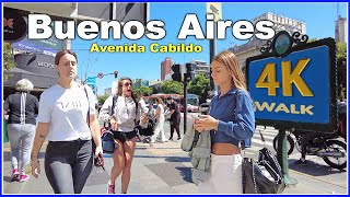 【4K】WALK Buenos Aires 2022  ARGENTINA 4K video Travel vlog