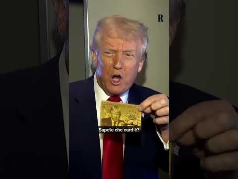 Trump presenta la 'Gold card': la tessera per ottenere la residenza negli Usa