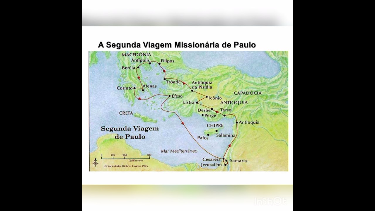 Estudo Bíblico: A Segunda viagem missionária de Paulo. Atos 16'17'18.