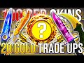 20 GOLD TRADE UPS IN 1 VIDEO 100x REDS