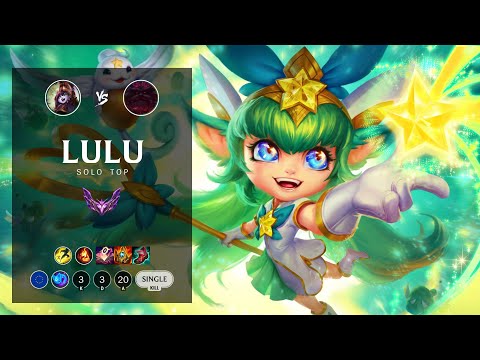 Lulu Top vs Ornn - EUW Master Patch 12.19