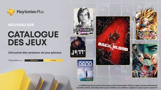 PlayStation Plus Extra - Janvier 2023 - Back 4 Blood, DMC5: Special Edition, Just Cause 4, etc.
