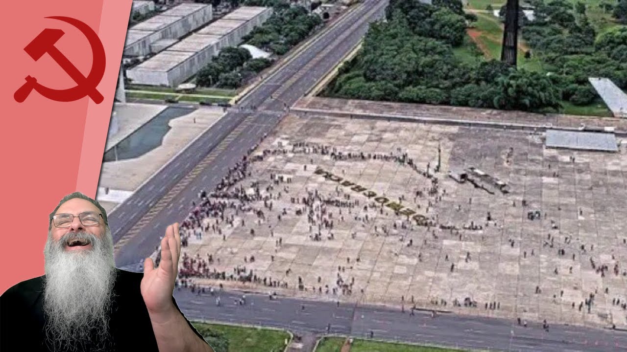 COMEMORAÇÃO do 8J de LULA FLOPOU COMPLETAMENTE, nem AUTORIDADES, nem POVO e isso é IMPORTANTE