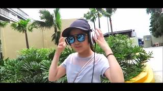 GET LIT DANCE DARE!! DANCING BEHIND PEOPLE | Ranz and Niana | Niana Dancing Behind People |