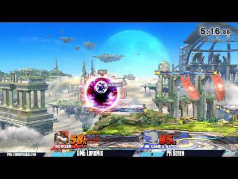 GB Oct 1, 2016 - SSB4 Singles - DMG LordMix vs PR Seren