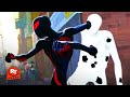 Spider Man Across The Spider Verse 2023 Miles Vs The Spot Funny Fight Scene Movieclips