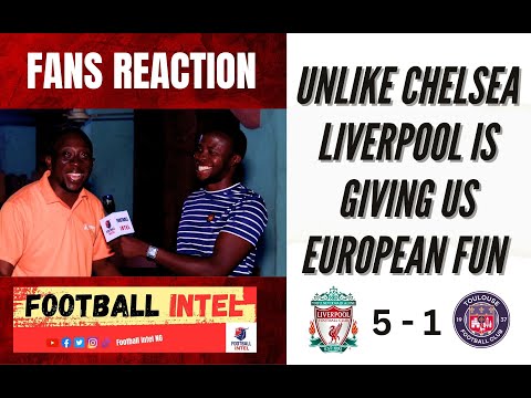 Fans Reaction: Liverpool 5 - 1 Toulouse FC || Liverpool Deserves Champions League Football