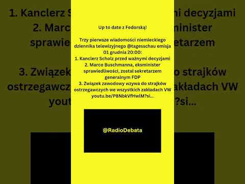 Niemiecki dziennik telewizyjny. Telewizja publiczna #ARD