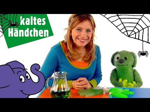 Basteln zu Halloween - Händchen aus Eis | Der Elefant | WDR