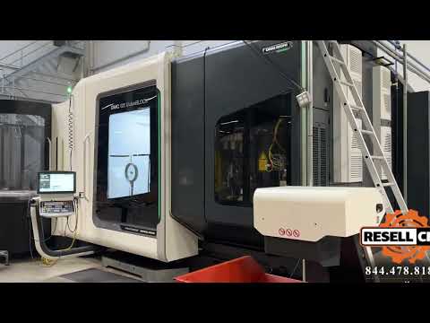 2021 DMG Mori DMC 125U DuoBlock 5-Axis CNC Milling Machining Center