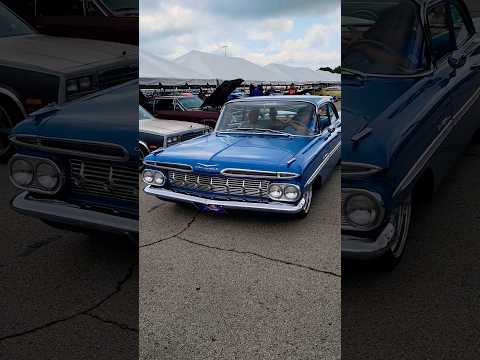 Thumbnail for 59 Chevy Bel Air 😎 Street Rod Nationals 24 #chevrolet #carshow #exhaustsound by Chevrolet, Car