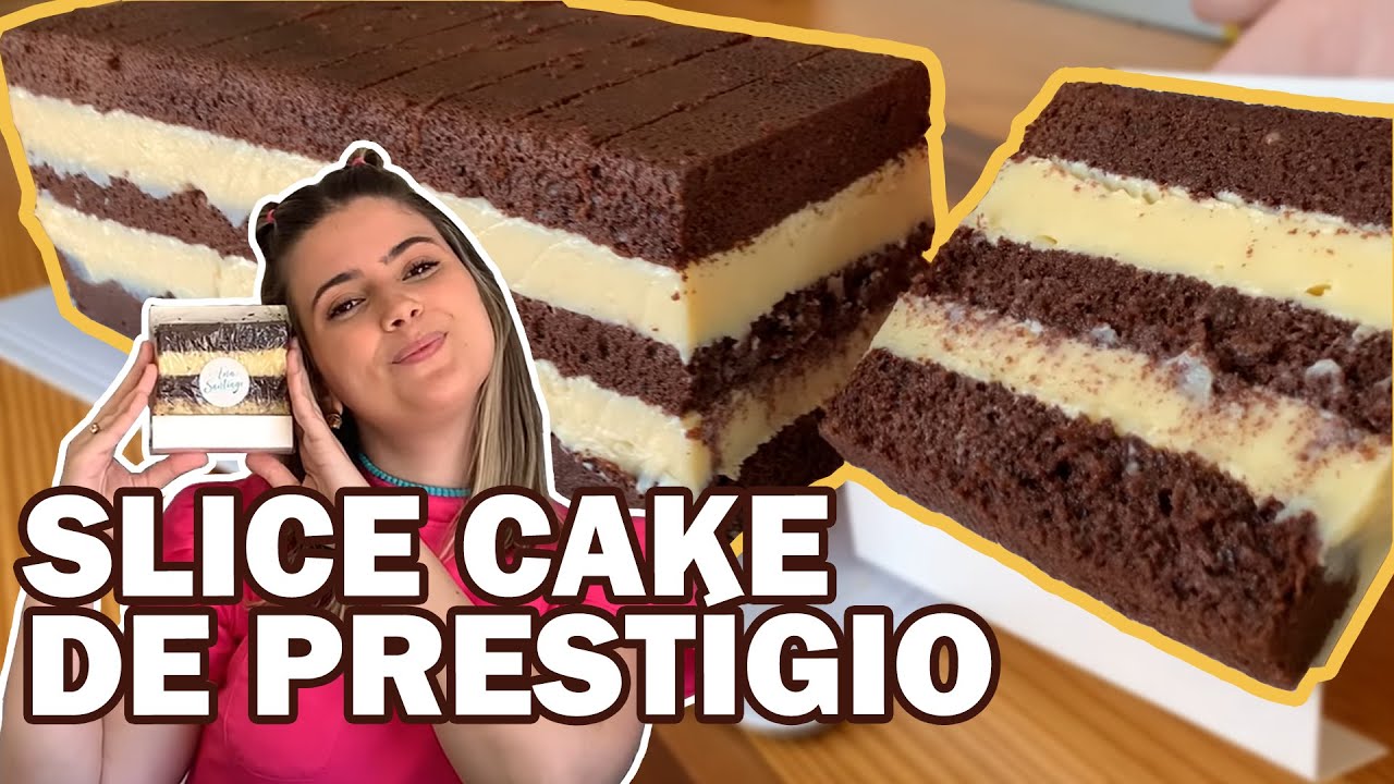 A MELHOR SLICE CAKE (SLICE CAKE DE PRESTÍGIO) I COMO FAZER SLICE CAKE