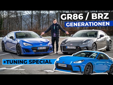 Toyota GR86 - SO GUT im Vergleich zur Vorgänger-Generation?! GR86 vs. BRZ / GT86 & Tuning Review