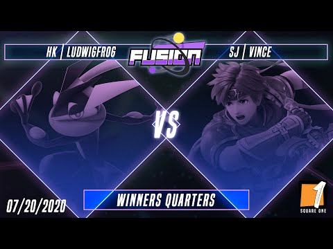 Fusion.EXE #32 - HK | LudwigFrog (Greninja) Vs. SJ | Vince (Roy) - Winners Quarters - SSBU