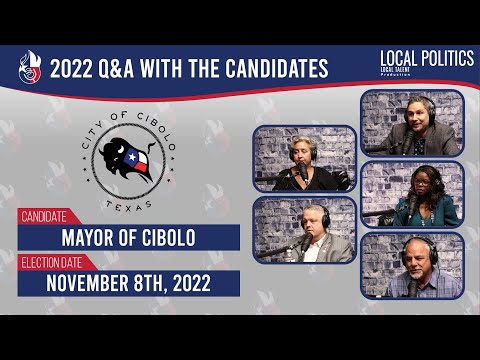 2022 Q&A with the candidates Cibolo Mayor