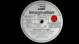 Imagination - So Good, So Right Original 12 inch Version 1982