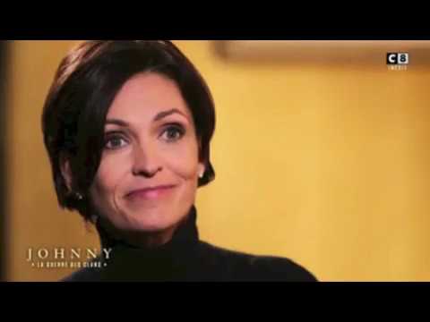 Adeline Blondieau was 5 years old when Johnny Hallyday was already hanging around her...