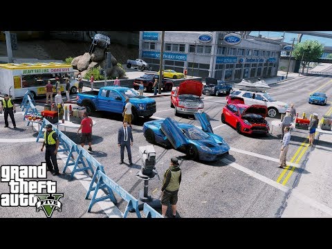GTA 5 Real Life Mod #121 Ford Dealership Grand Opening Video