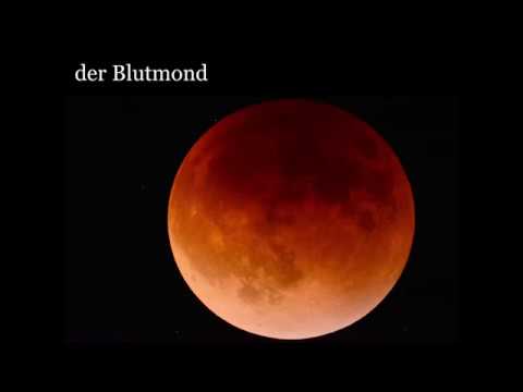Germana pentru incepatori. Lectia 81 Der Vollmond