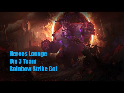 Raevar - Grandmaster Coaching Full Heroes Lounge Div 3 Team Rainbow Strike Go!