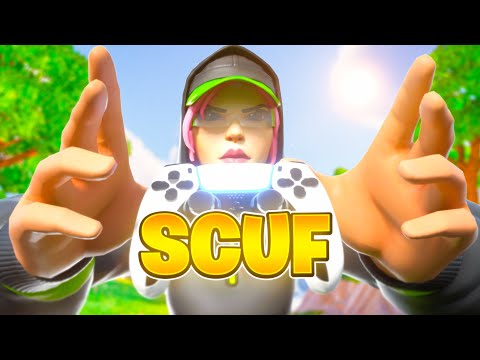 Ich spiele ein *SCUF CONTROLLER* zum ERSTEN MAL in FORTNITE! (Handcam) - Claw Spieler versucht Scuf
