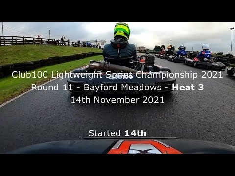 Club 100 - Bayford Meadows R11 LW Sprints Heat 3 2021 - Ami Breacher