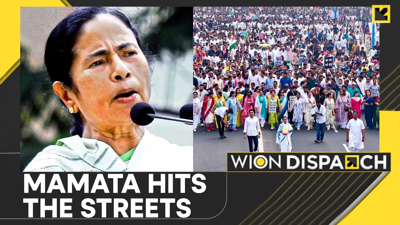 ED vs Mamata Banerjee: West Bengal CM Mamata Banerjee Leads March in Kolkata | DISPATCH