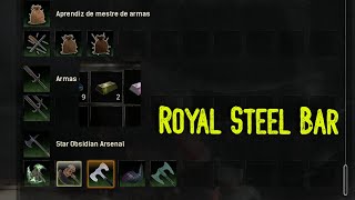 Craft e Recursos   EEWA - Royal Steel Bar