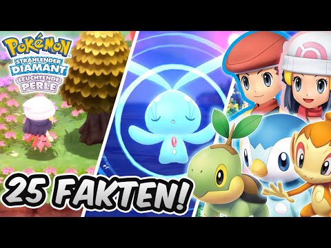 25 PRERELEASE FAKTEN über Pokémon Strahlender Diamant & Leuchtende Perle!