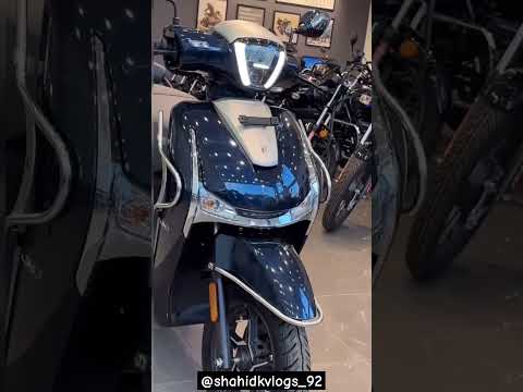 Hero destini 125 Facelift 2025 dark blue colour look 😱 #viralvideo #shorts