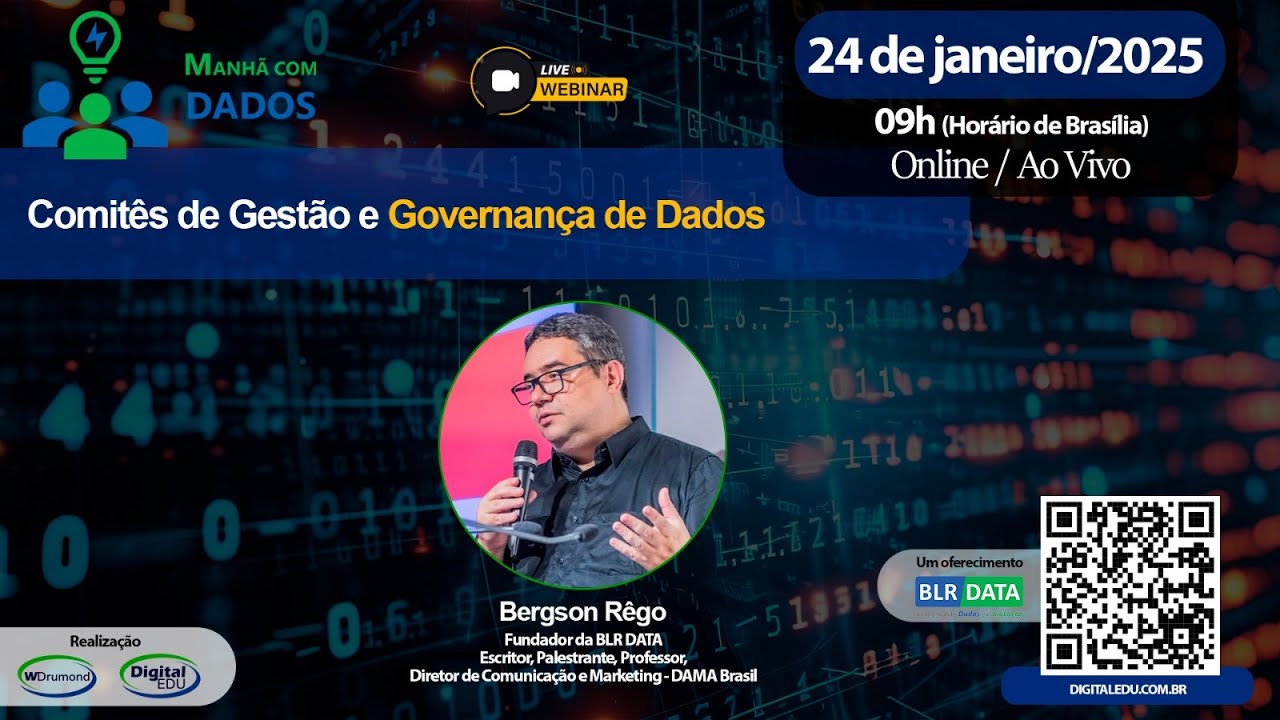 Comitês de Gestão e Governança de Dados - Conceitos e Dicas - Manhã com Dados