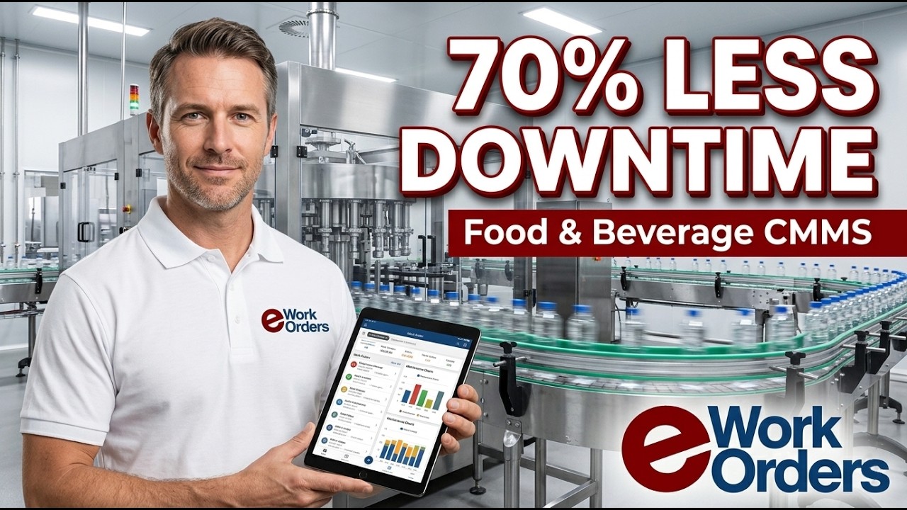 eWorkOrders Video sulla produzione di alimenti e bevande