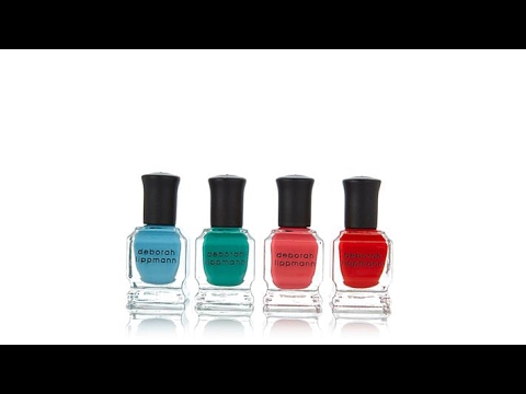 Deborah Lippmann Global Fiesta Nagellack 4-teiliges Set