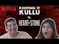 @Kullubaazi  & @ChandniBhabhda React To The Heart Of Stone Trailer | Netflix India