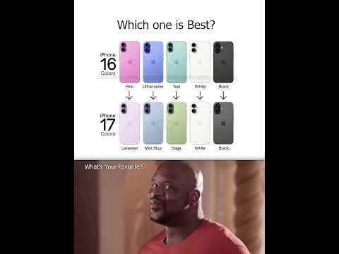iPhone 16 vs iPhone 17: Which Colors Stand Out? 🎨