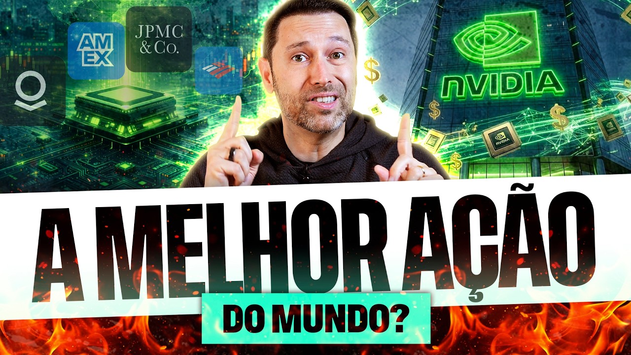 A AÇÃO MAIS PODEROSA DO MUNDO? | POR QUE A NVIDIA DOMINA A INTELIGÊNCIA ARTIFICIAL: VALE A PENA?
