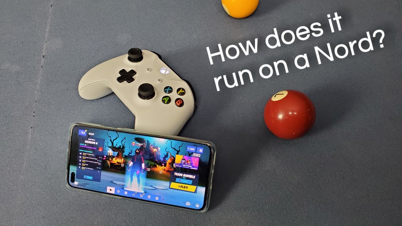 OnePlus Nord | Fortnite Gameplay Test with Controller