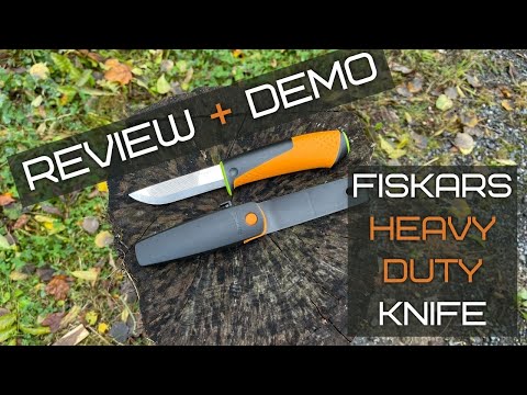 Fiskars Intensyvaus naudojimo peilis 1023619 video