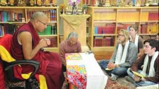 Emory Student's Interview with His Holiness 10 May 2012